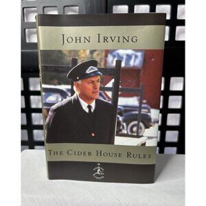 🤎NEW The Cider House Rules- SIGNED John Irving, Modern Library HC/DJ NEW 🤎